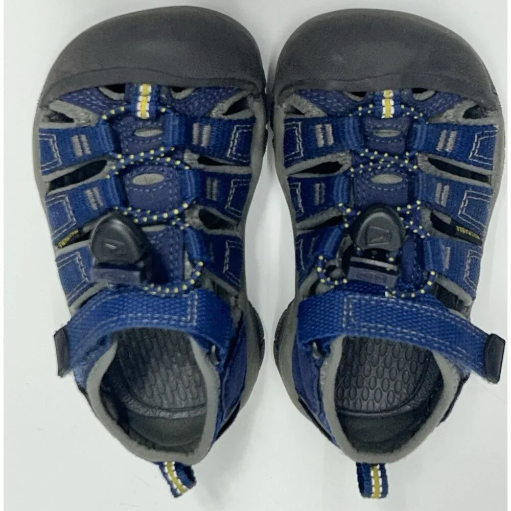 Keen Newport H2 Shoes Little Kids Sz 8 Blue Washable Sandals Hiking Outdoor H20